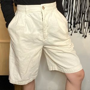 Vintage Doncaster High Waisted Long Shorts